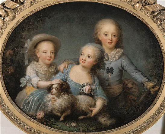 unknow artist The children of the comte d'Artois